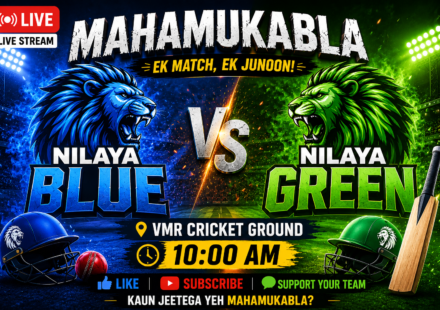 Mahamuqabala: Nilaya Blue vs Green Live
